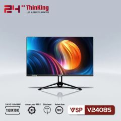 Màn hình LCD 24” VSP V2408S FHD 75Hz Gaming Chính Hãng WHITE - PINK - BLACK NEW