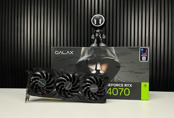 ( 2ND ) VGA GALAX RTX 4070 1-CLICK OC 3X 12GB GDDR6X