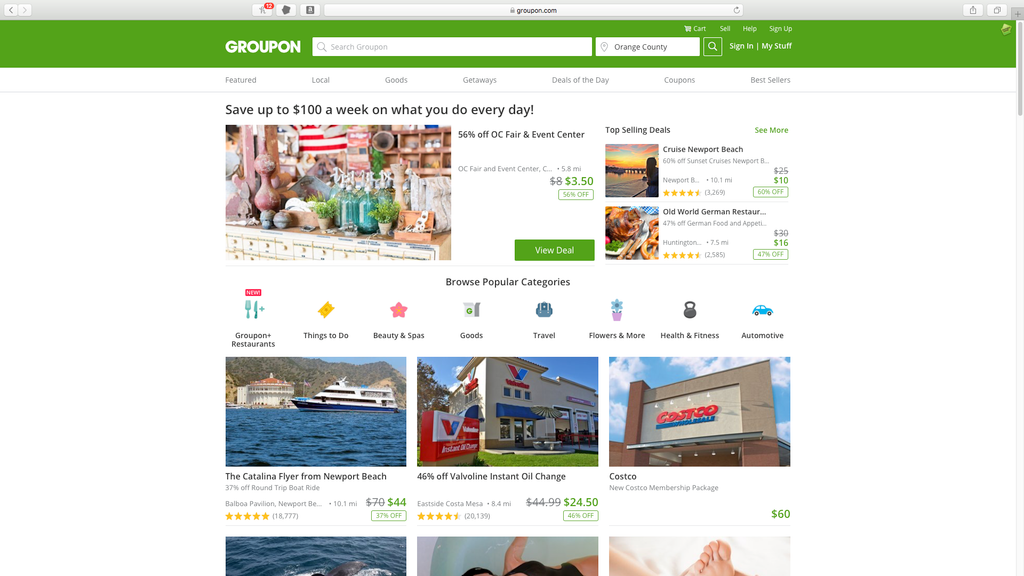 Groupon####https://www.groupon.com