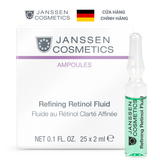  Tinh chất trị mụn, Tái tạo da với Retinol Janssen Cosmetics Refining Retinol Fluid 