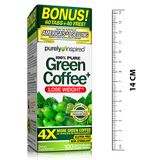  Viên giảm cân tinh chất hạt cà phê xanh - purely inspired green coffee bonus 100ct us 