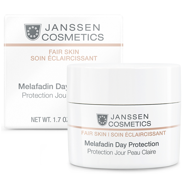 Kem dưỡng da ban ngày làm trắng sáng da - janssen cosmetics melafadin day protection 50ml