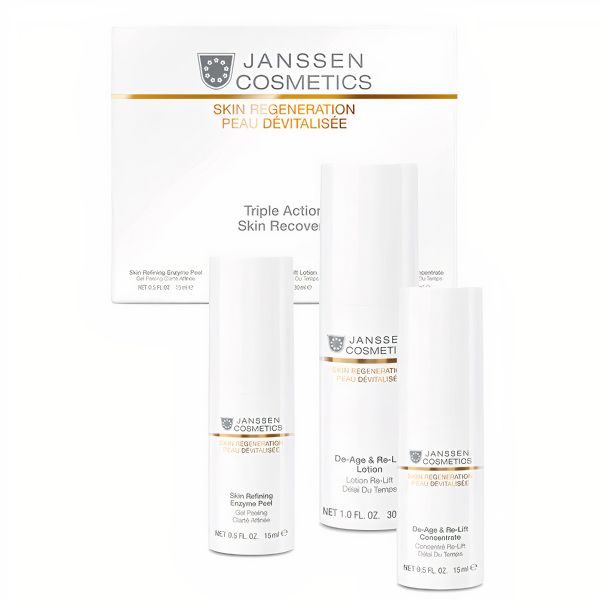 Bộ sản phẩm chống lão hóa - Janssen cosmetics Triple Action Recovery