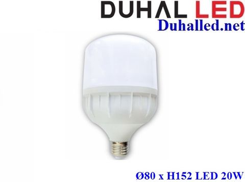  BÓNG LED TRỤ 20W DUHAL KLB0202 