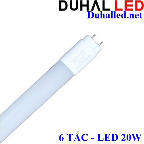  BÓNG TUÝP LED 6 TẤC (0.6m) 20W DUHAL SDH1101 (20W - L600mm) 