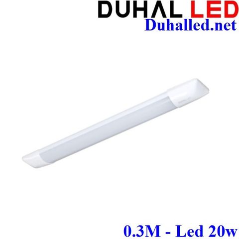  ĐÈN BÁN NGUYỆT PC CÔNG SUẤT CAO LED 20W DUHAL KDL8207 (0.3m - 20w) 