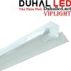 ĐÈN CÔNG NGHIỆP CHÓA SƠN TĨNH ĐIỆN GẮN 1 MỘT BÓNG 6 TẤC LED 1X9W DUHAL DTJ109