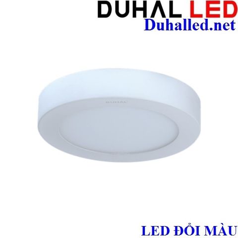  ĐÈN LED TRÒN GẮN NỔI 9W BA MÀU DUHAL KDGC5099 (LED ĐỔI 3 CHẾ ĐỘ) 