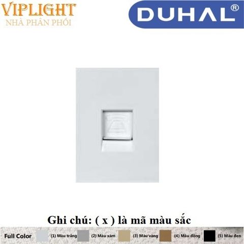  Ổ CẮM ĐIỆN THOẠI SIZE M DUHAL S1B721 Màu trắng - DÒNG MOON K 