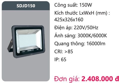  PHA LED 150W DUHAL SDJD150 