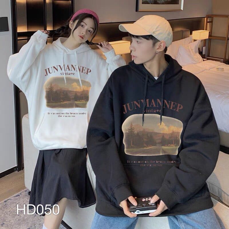 HD050 - ÁO HOODIE IN CHỮ JUNMANNEP