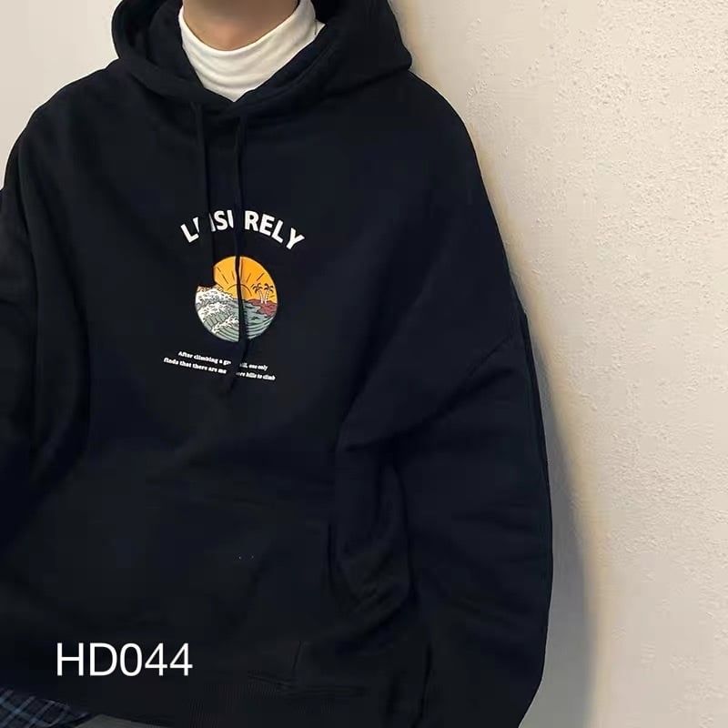 HD044 - ÁO HOODIE IN LEISURELY