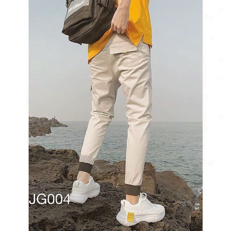 JG004 - QUẦN JOGGER KAKI TÚI IN FXIHNOW
