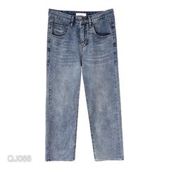 QUẦN JEAN BAGGY NAM WASH XANH BẠC  - QJ088-77