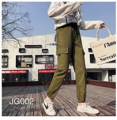 JG002 - QUẦN JOGGER KAKI TÚI HỘP IN LIFE