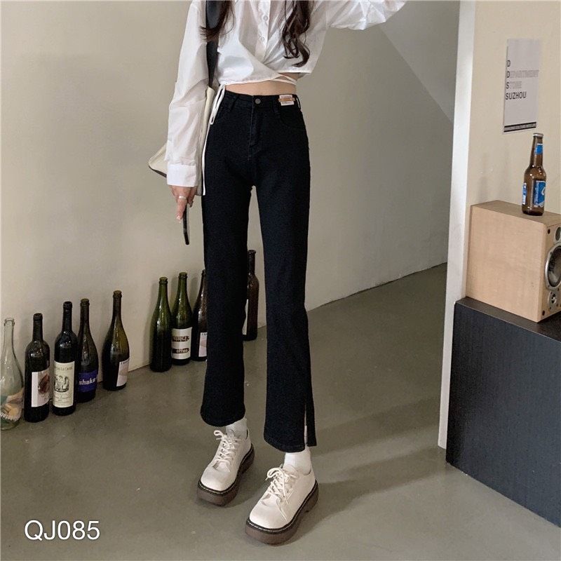 QUẦN JEAN NỮ  BAGGY ỐNG XẼ - QJ085