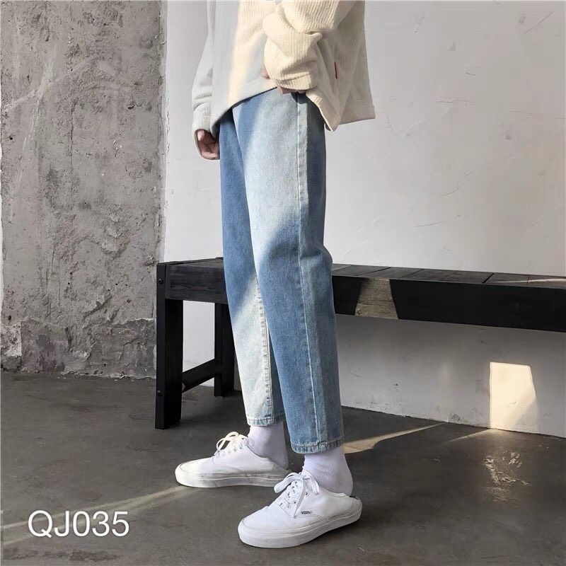 QJ035 - QUẦN JEAN BAGGY NAM BASIC