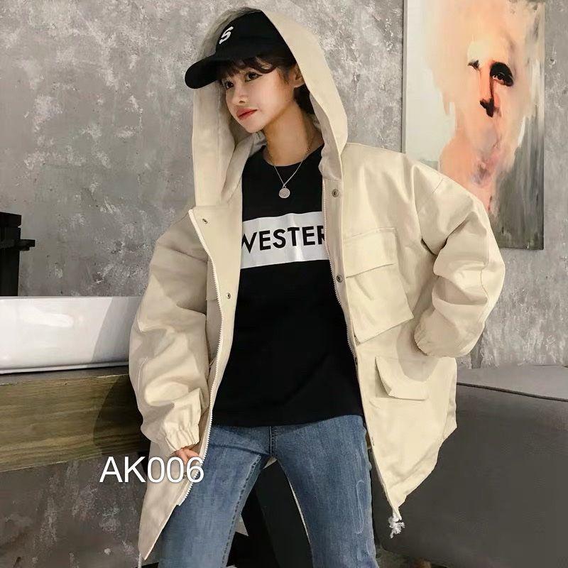 AK006 - JACKET KAKI BASIC