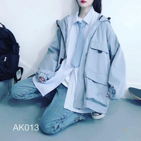 AK013 - JACKET KAKI PHỐ TÚI HỘP