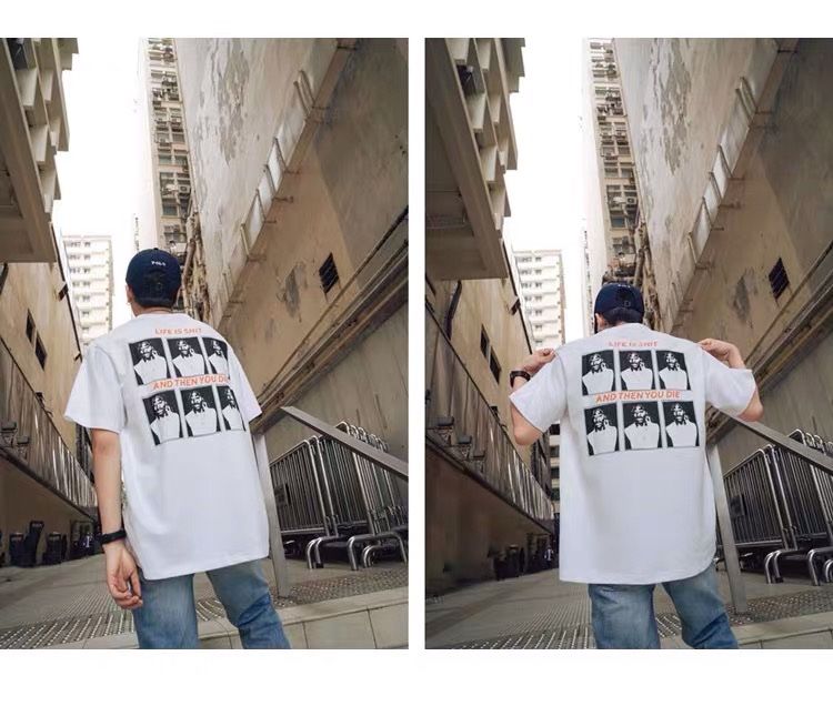 AT048 - ÁO THUN LIFE IS SHIRT