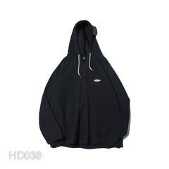 HD038 - ÁO HOODIE KIỂU NÚT POLO