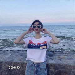 CR02 - ÁO THUN KIỂU NỮ CROPTOP SIMON