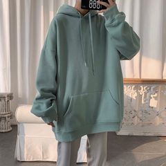 ÁO HOODIE BASIC XANH LẠ - HD022