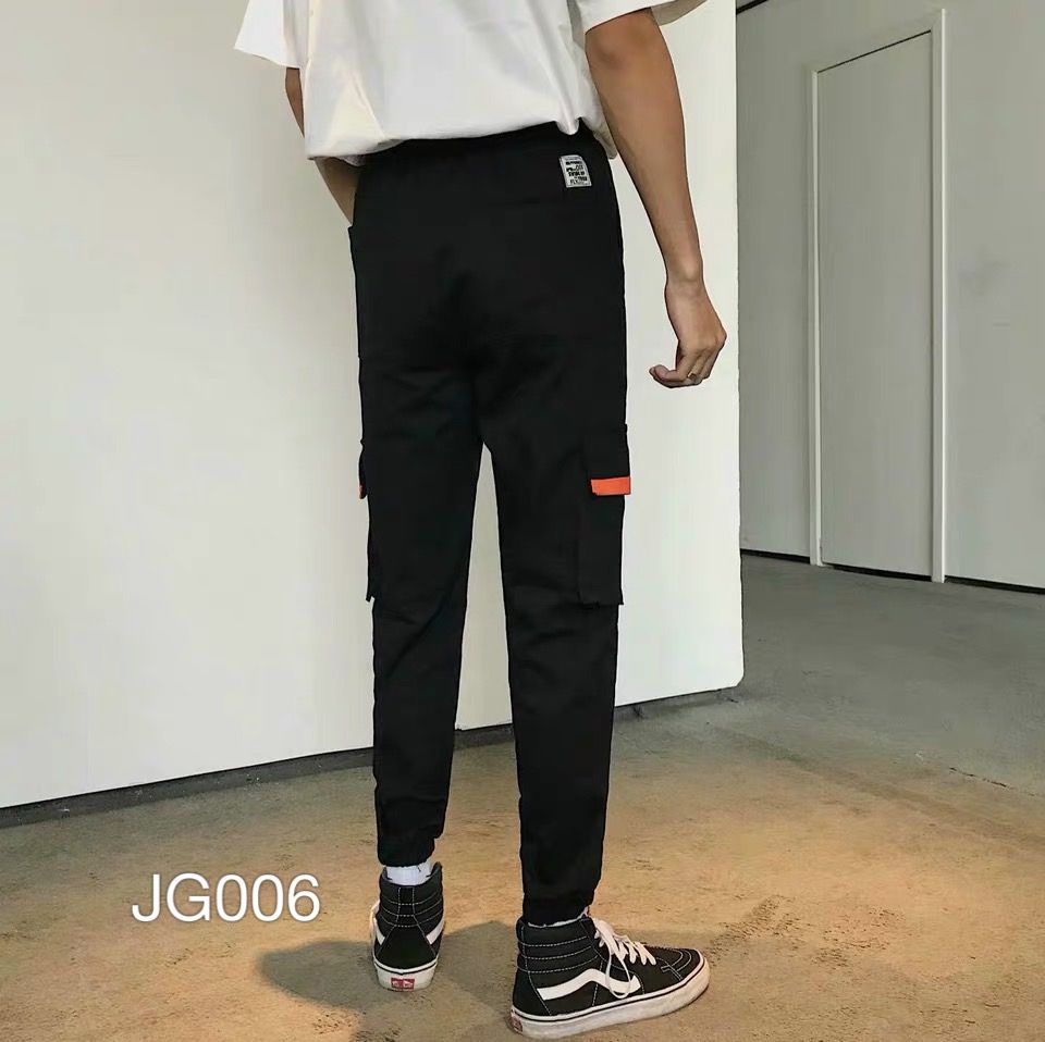 JG006 - QUẦN JOGGER KAKI PHỐI SỌC TÚI HỘP