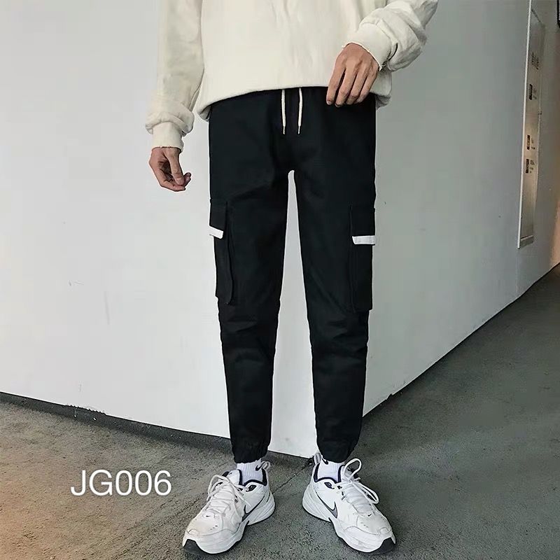 JG006 - QUẦN JOGGER KAKI PHỐI SỌC TÚI HỘP