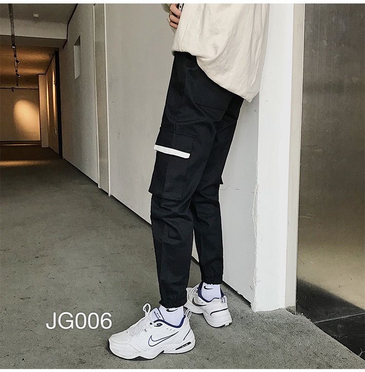 JG006 - QUẦN JOGGER KAKI PHỐI SỌC TÚI HỘP
