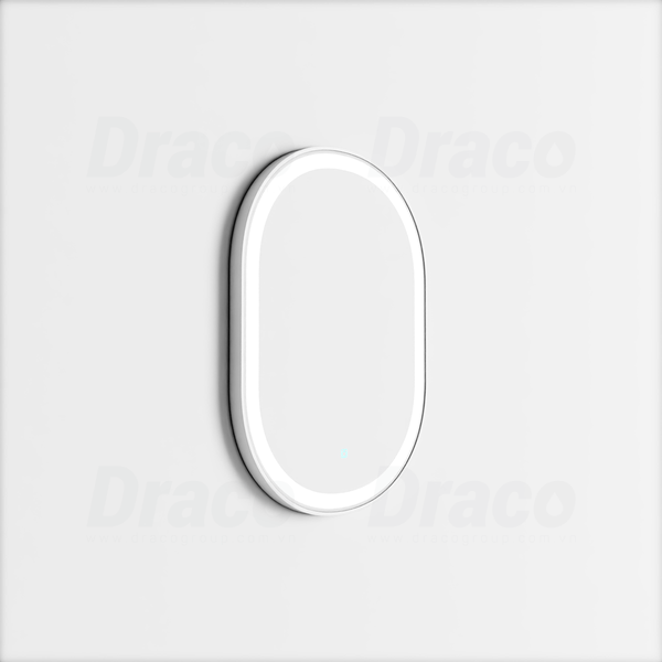 Gương Phòng Tắm Thiết Kế Oval Tích Hợp Đèn Led Draco ATG26LI