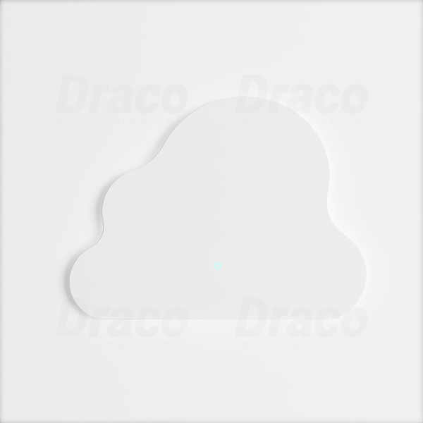 Gương Phòng Tắm Thiết Kế Đám Mây Tích Hợp Đèn Led Draco ATG42LO