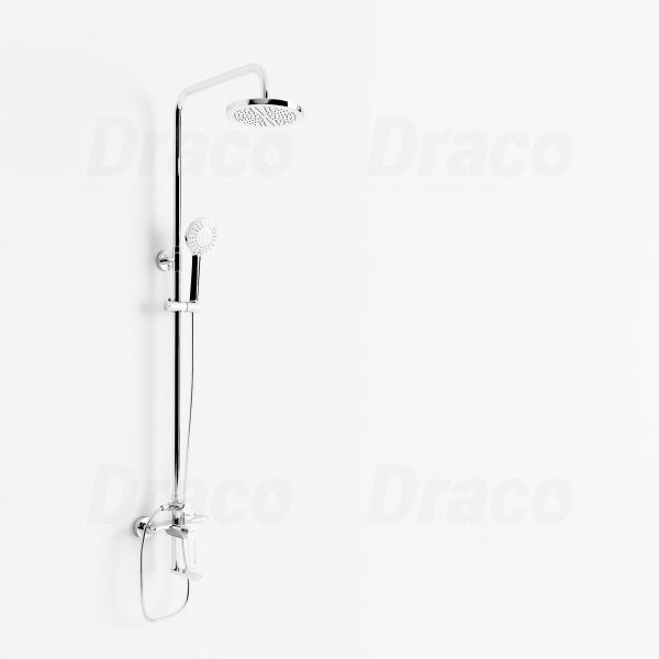 Sen Tắm Nóng Lạnh Đồng Thau Mạ Crom Draco F0102C