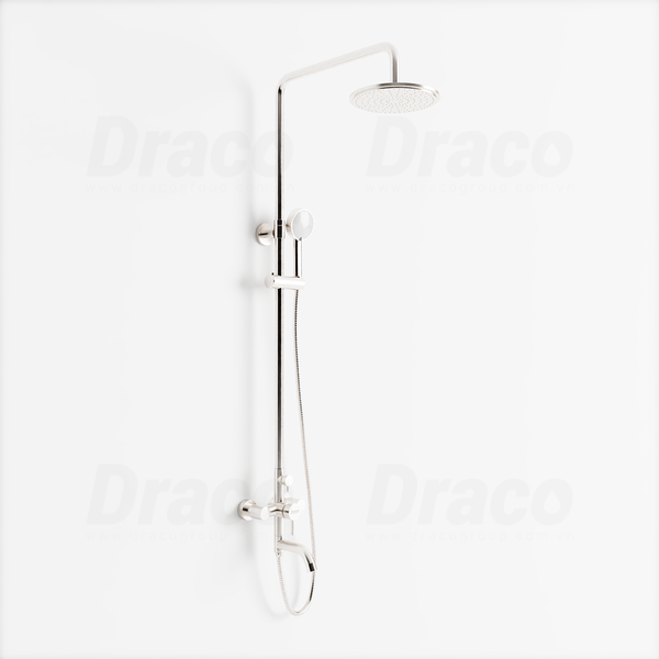 Sen Tắm Đứng Nóng Lạnh Inox 304 Draco F0112I