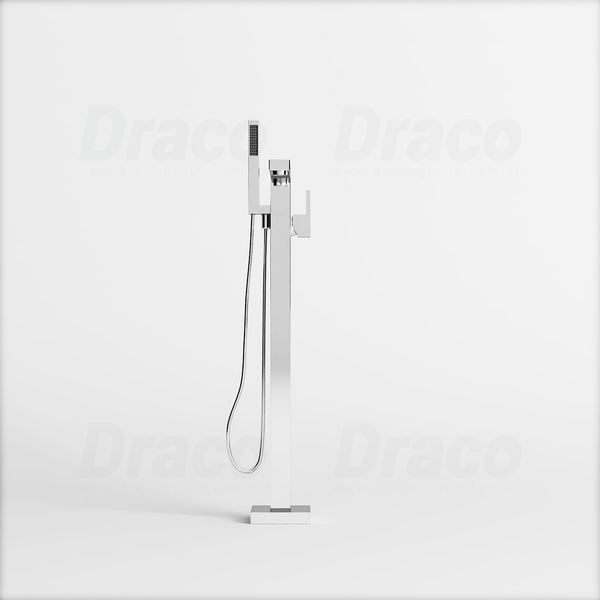 Sen Tắm Bồn Đứng Nóng Lạnh Đồng Thau Kiểu Vuông Draco F0411