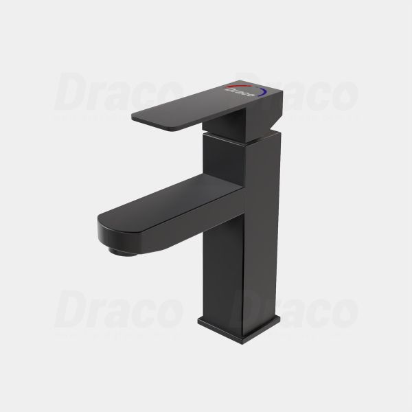 Vòi Lavabo Nóng Lạnh  Inox 304 Draco F2111 (Thấp)