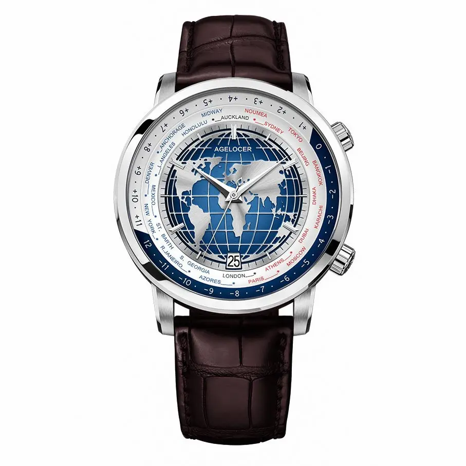  ĐỒNG HỒ NAM AGELOCER WORLD TIME 5201A1 