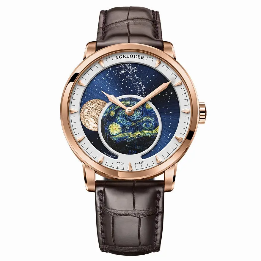 ĐỒNG HỒ NAM AGELOCER MOON PHASES 6401D2