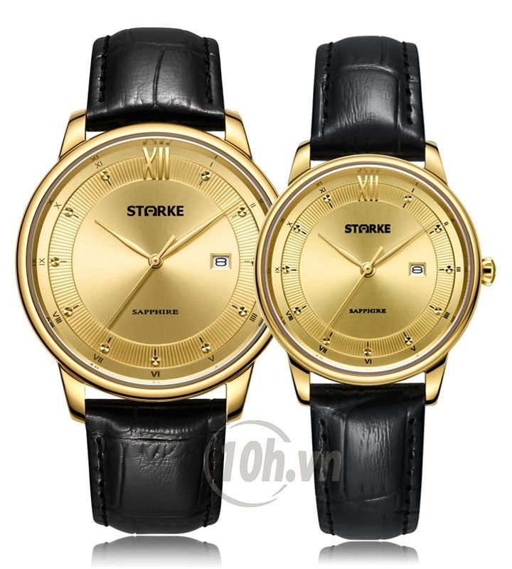 Đồng hồ Cặp Đôi Starke SK117PM+PL.GBJ