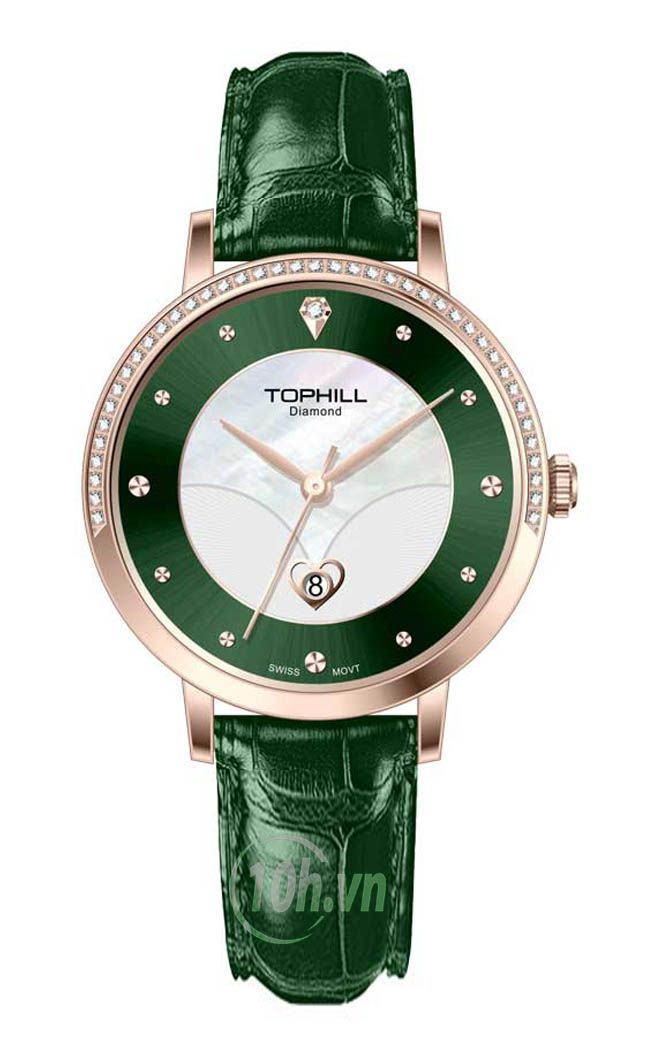 ĐỒNG HỒ NỮ TOPHILL TE062L.RUU
