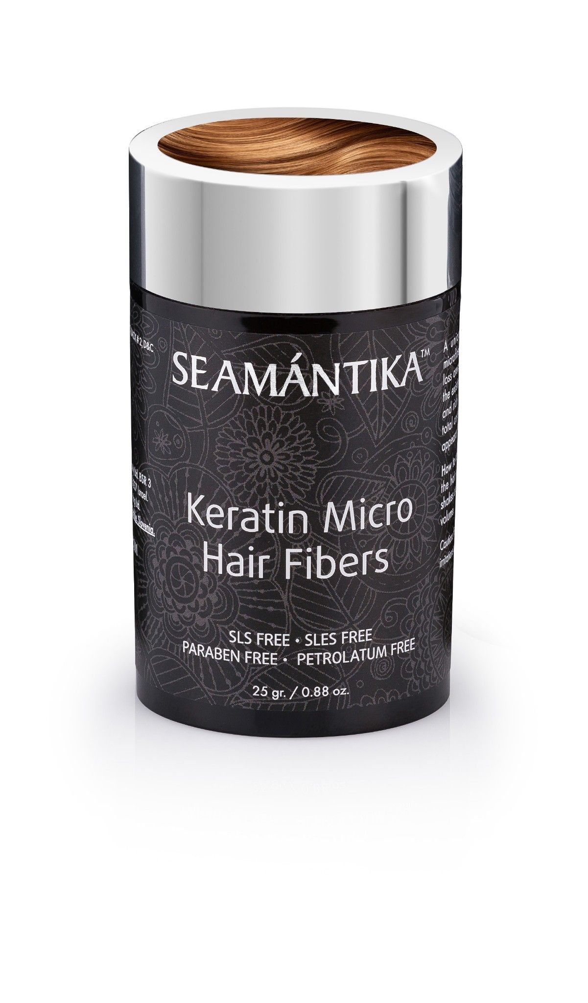  Sợi Keratin Siêu Nhỏ - Tóc Nâu - Dành cho mái tóc mỏng - KERATIN MICRO HAIR FIBERS - BROWN 