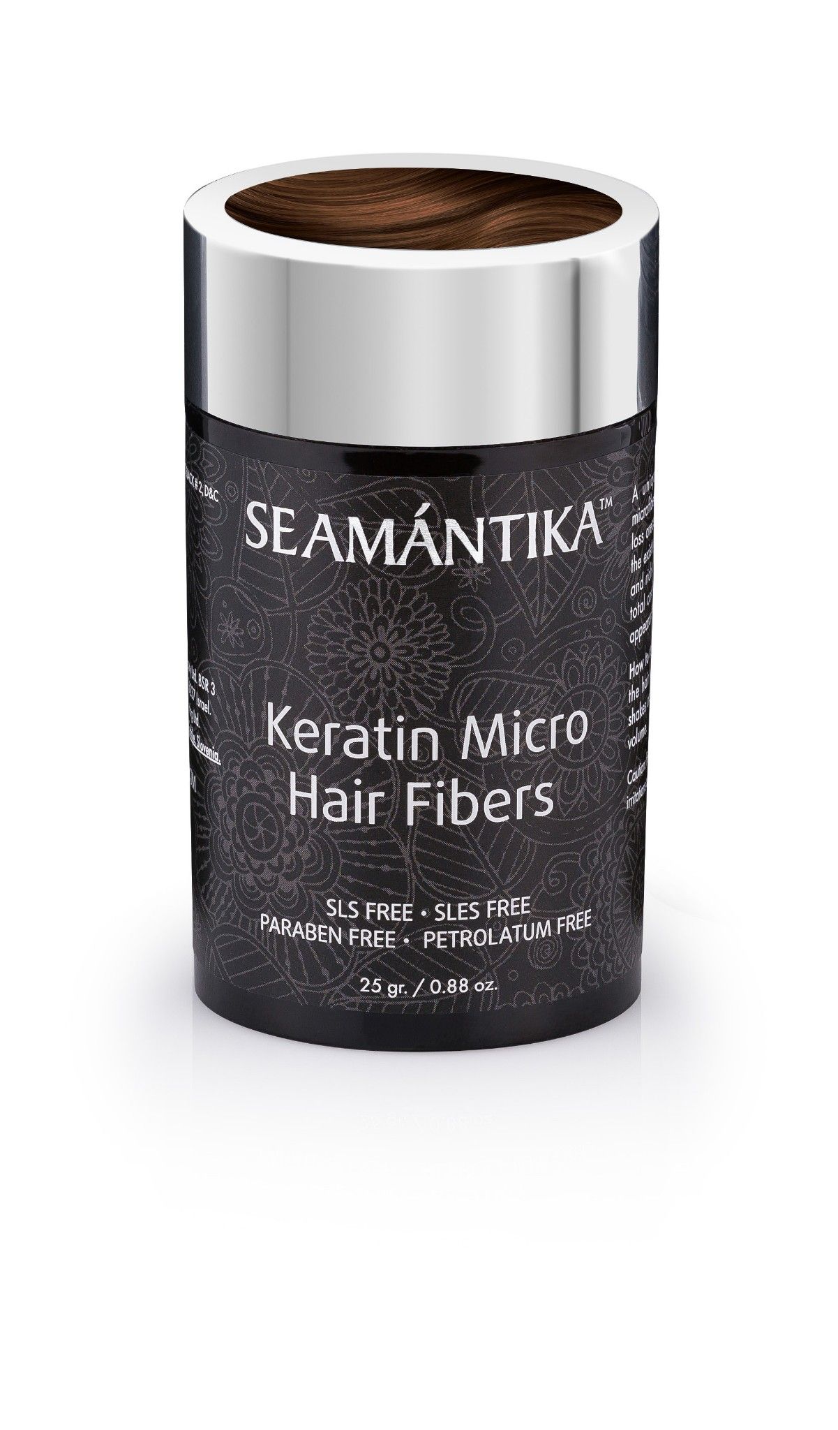 Sợi Keratin Siêu Nhỏ - Tóc Nâu Đậm - Dành cho mái tóc mỏng - KERATIN MICRO HAIR FIBERS - DARK BROWN