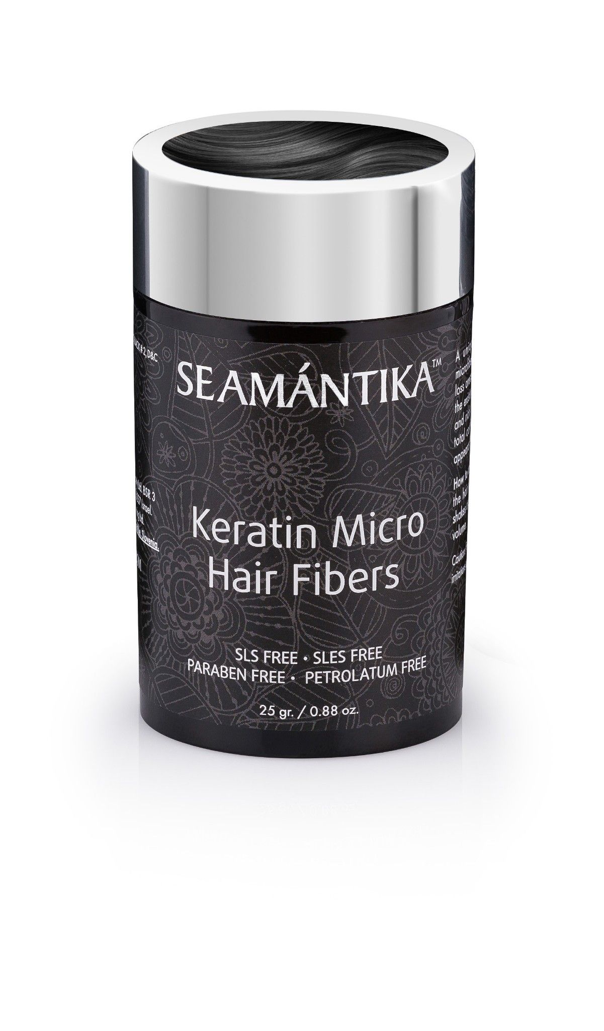  Sợi Keratin Siêu Nhỏ - Tóc Xám Đậm - Dành cho mái tóc mỏng - KERATIN MICRO HAIR FIBERS - DARK GRAY 