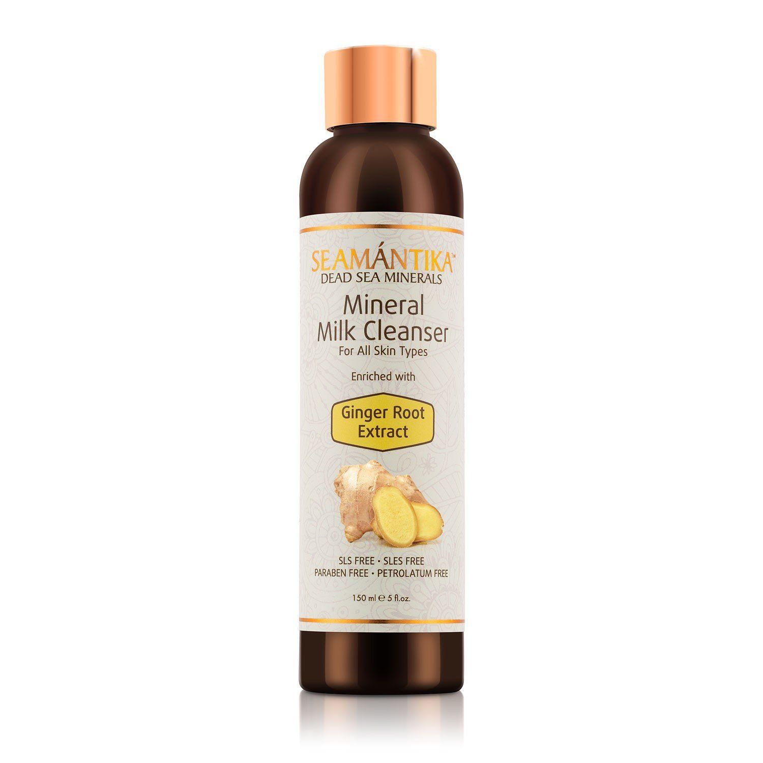 MINERAL MILK CLEANSER - GINGER ROOT EXTRACT