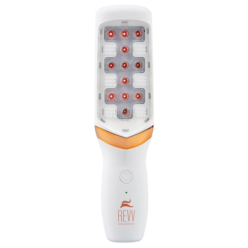 LƯỢC TRỊ LIỆU KÍCH THÍCH MỌC TÓC - ELEVARE 500 REVV WHITE HAIR BRUSH