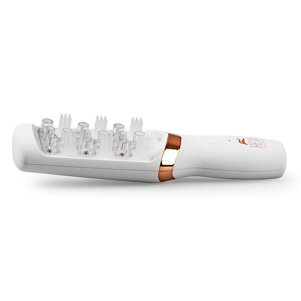 LƯỢC TRỊ LIỆU KÍCH THÍCH MỌC TÓC - ELEVARE 500 REVV WHITE HAIR BRUSH