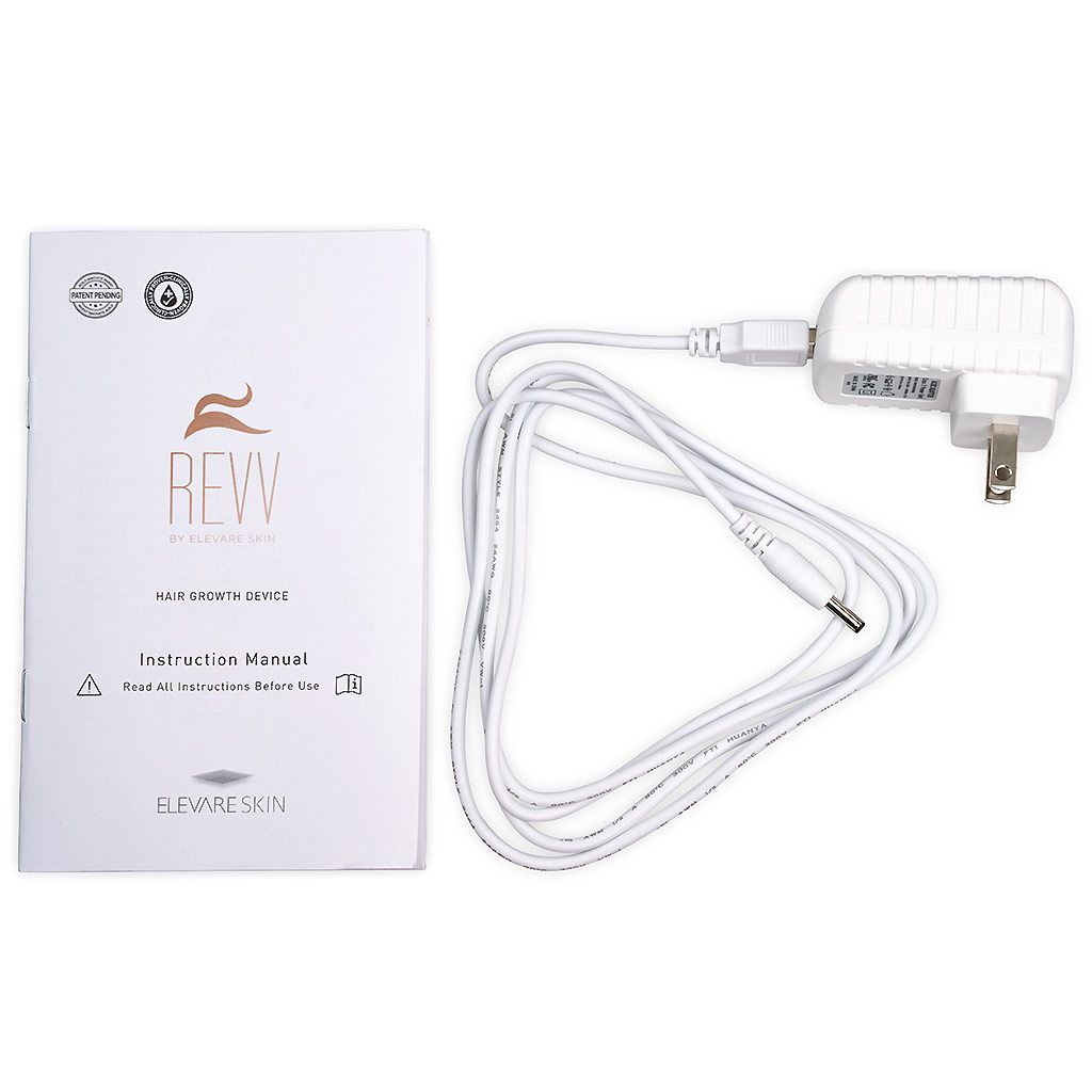 LƯỢC TRỊ LIỆU KÍCH THÍCH MỌC TÓC - ELEVARE 500 REVV WHITE HAIR BRUSH