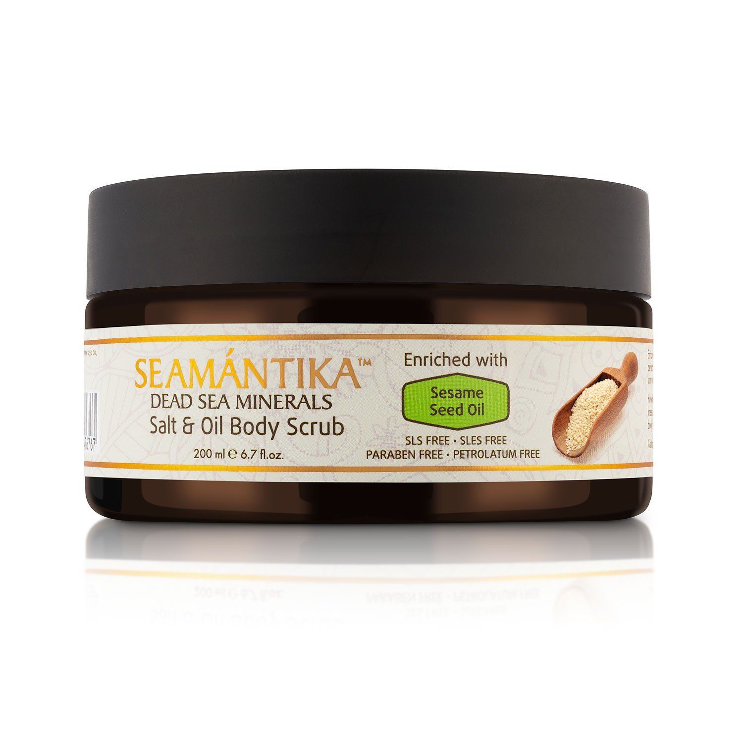 MUỐI TẨY TẾ BÀO CHẾT TOÀN THÂN DẦU HẠT MÈ - SALT & OIL BODY SCRUB SESAME SEED OIL