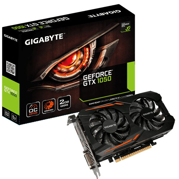 GIGABYTE GeForce® GTX 1050 OC 2G(rev1.0/rev1.1)