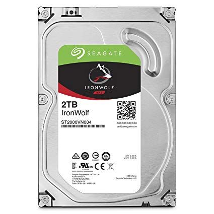 Ổ Cứng HDD SEAGATE IronWolf 2TB - 64MB Cache - 5900RPM